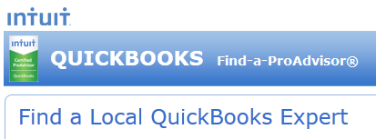 quickbooks proadvisor find